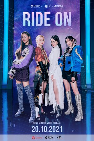 AR3NA - Promotional Single "Ride On" Concept Photos