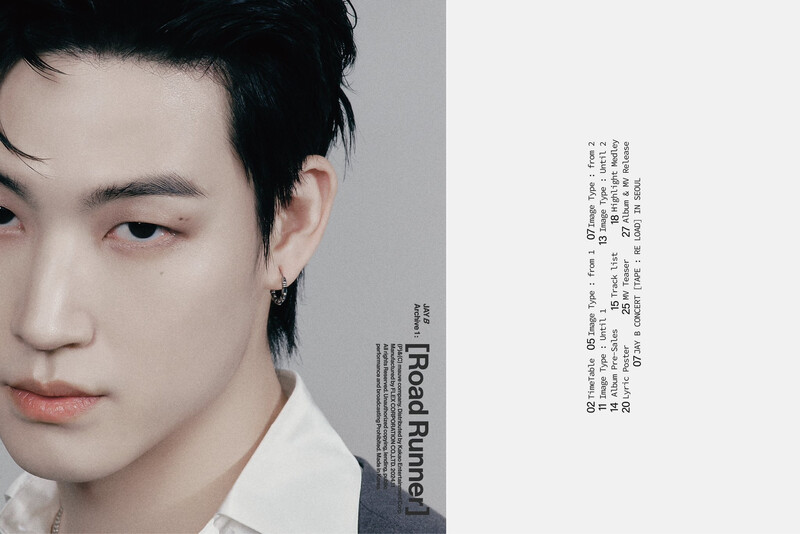 JAY B 1st Full Album 'Archive 1 [Road Runner] Teasers documents 1