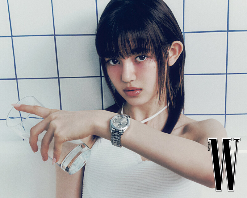 NewJeans DANIELLE for W Korea x OMEGA Watches July Issue 2023 documents 9