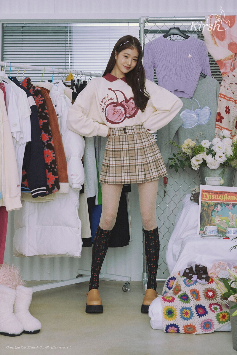 IVE Wonyoung for KIRSH 22AW 'Get play love' Collection documents 3