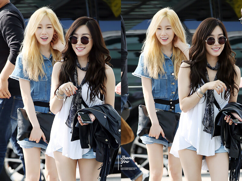 150610 Girls' Generation Taeyeon at Incheon Airport documents 1