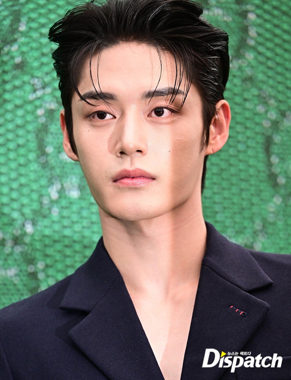 Kim Ji-Woong of boy band ZeroBaseOne is seen at the GUCCI 2023