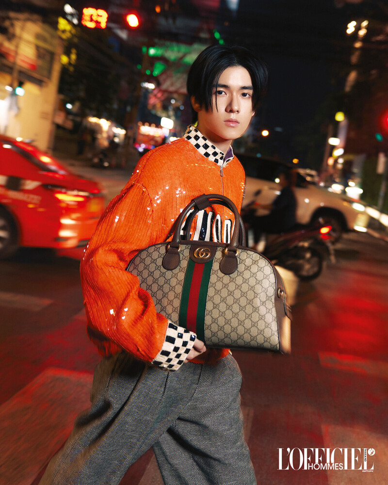 Yorch for L'Officiel Hommes Thailand x Gucci April 2023 Issue documents 7