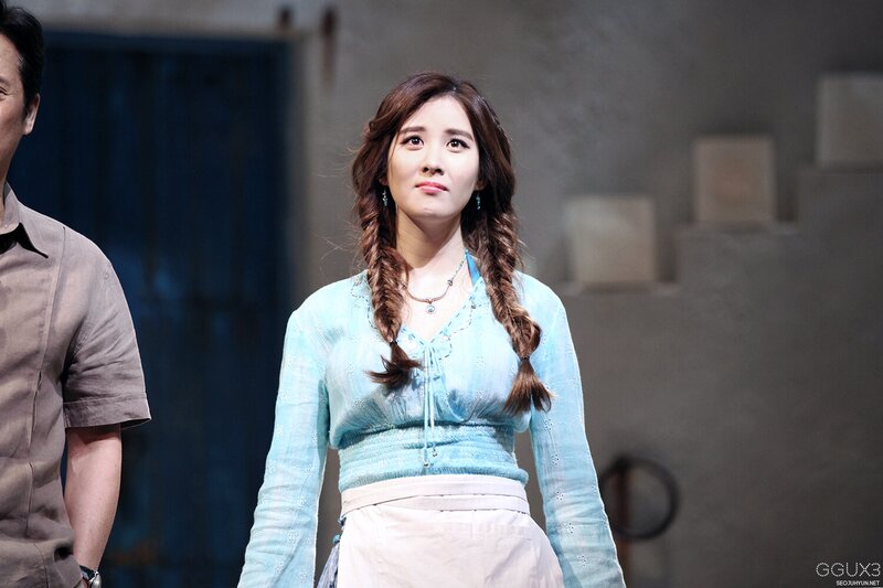 160223 Girls' Generation Seohyun at 'Mamma Mia!' Musical Press Con Rehearesal documents 7