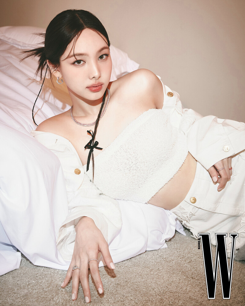 TWICE Nayeon x Swarovski for W Korea April 2023 Issue documents 6