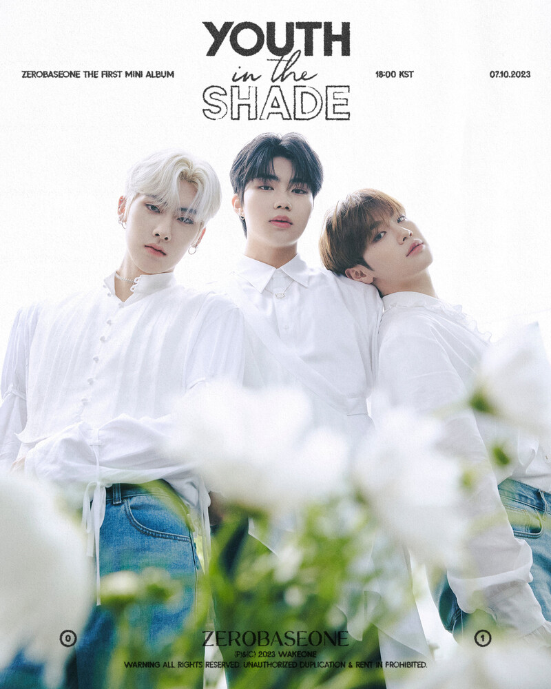 ZB1 'Youth In The Shade' concept photos documents 5