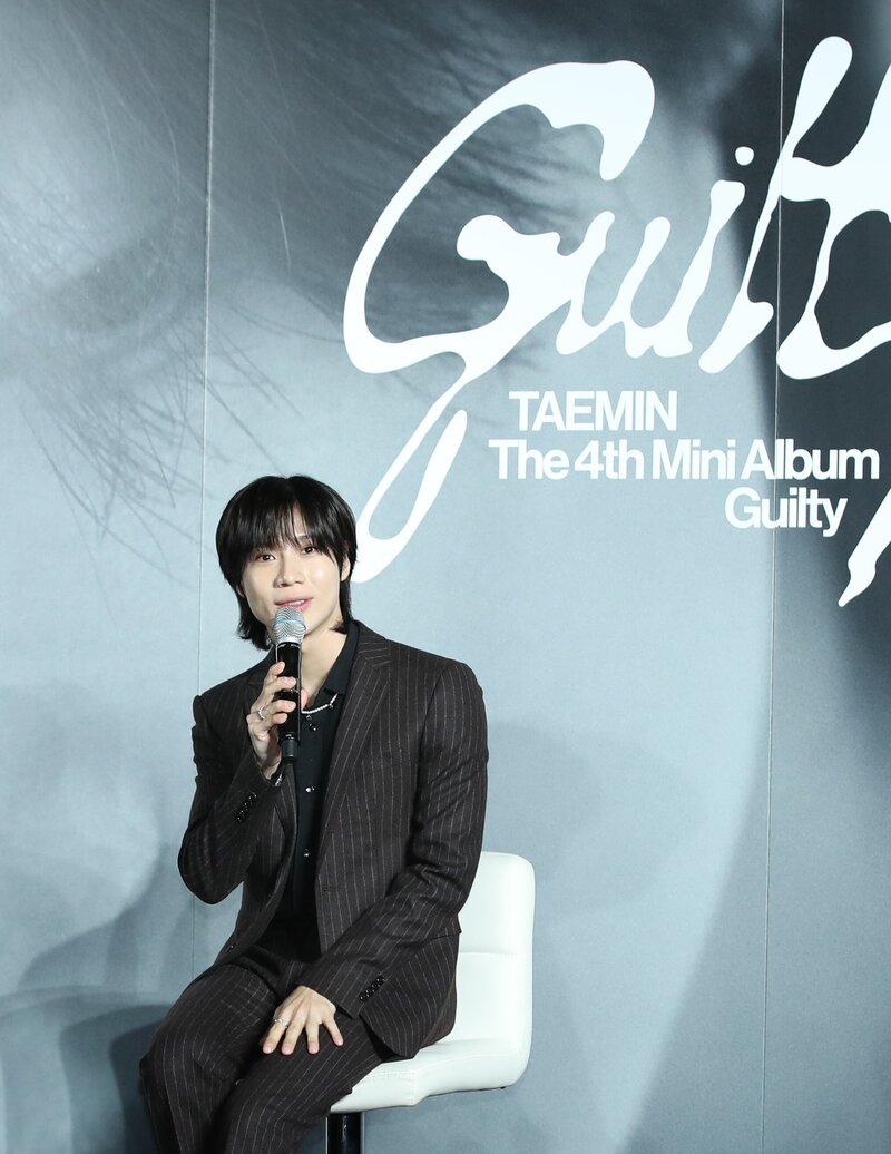 231030 Taemin - "Guilty" Comeback Press Conference documents 11