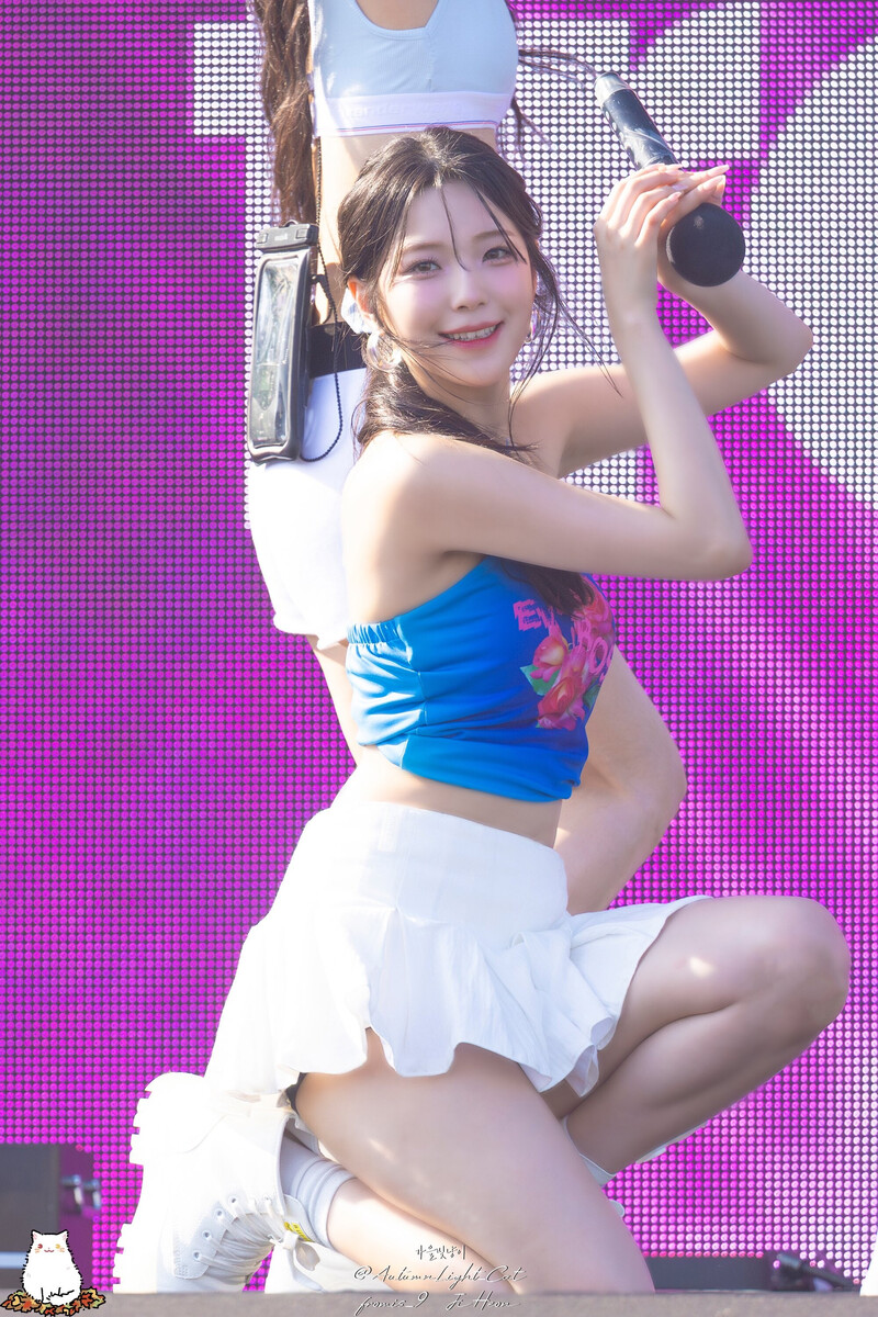 240803 fromis_9 Jiheon - Waterbomb Festival in Incheon documents 1