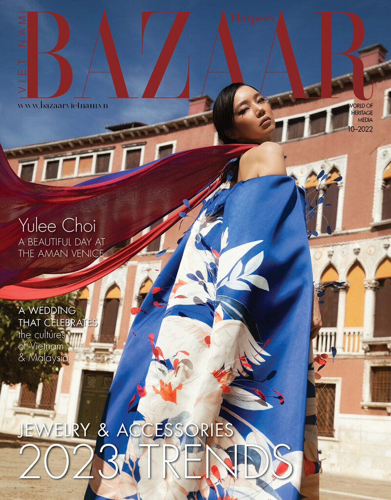 Choi Yulee for Harper's Bazaar Vietnam October 2022 isseue documents 1