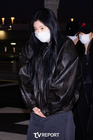 250104 Itzy Chaeryeong at Incheon Airport