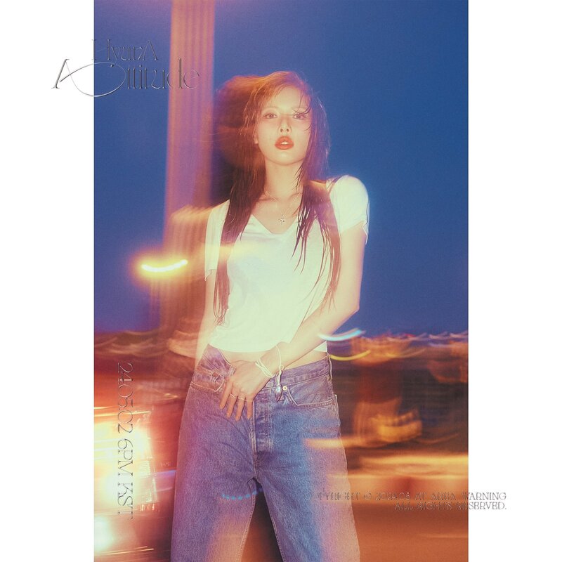 Hyuna 'Attitude' concept photos documents 2