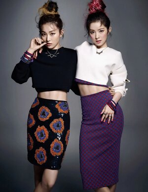 Irene and Seulgi Harper Bazaar