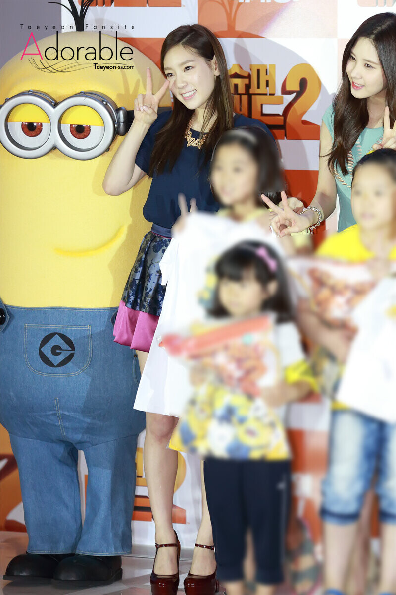 130904 Girls' Generation Taeyeon at 'Despicable Me 2' Premiere documents 16