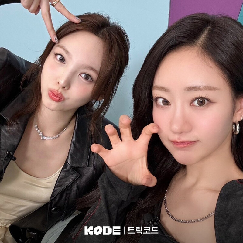 241112 KODE X Update with TWICE Nayeon and KISS OF LIFE Julie documents 2