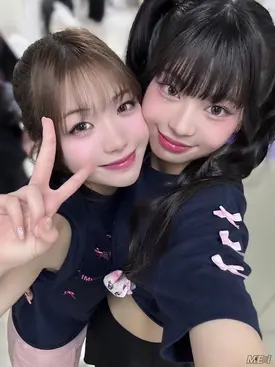 240425 ME:I Twitter Update - Rinon and Tsuzumi