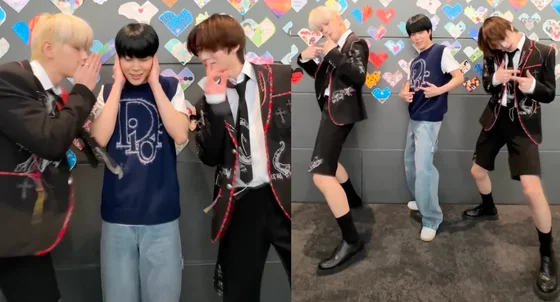 "Jimin Looks 19 Again Around TXT" — Korean Netizens React to TXT's 'Sugar Rush Ride' Dance Challenge With BTS Jimin