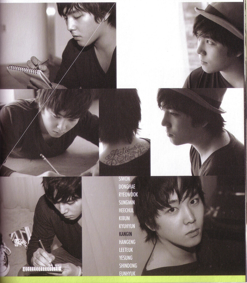 [SCANS] Super Junior - The 3rd Album 'Sorry Sorry' (A Version) documents 6