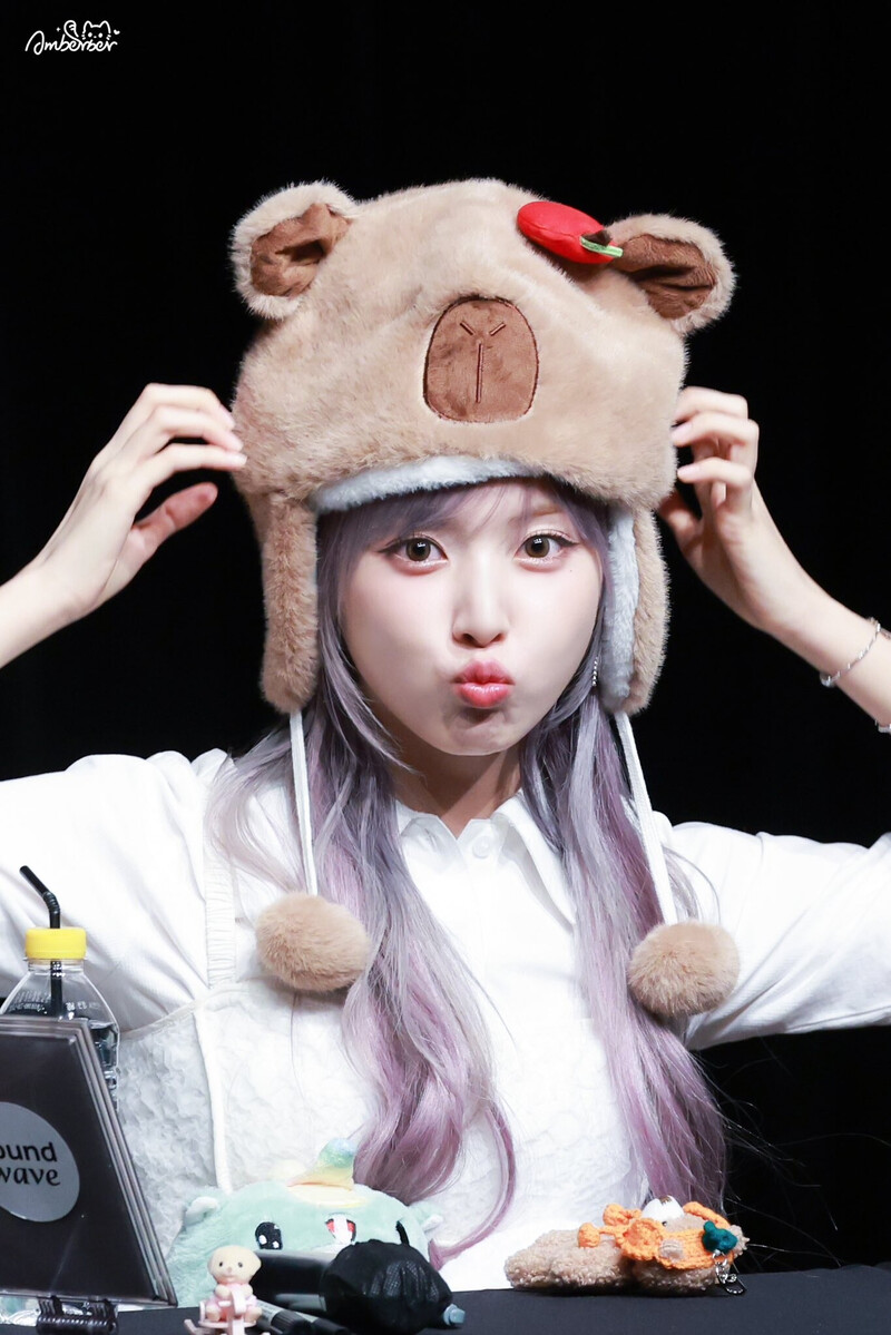 241024 NMIXX Jiwoo - SoundWave Fansign documents 15