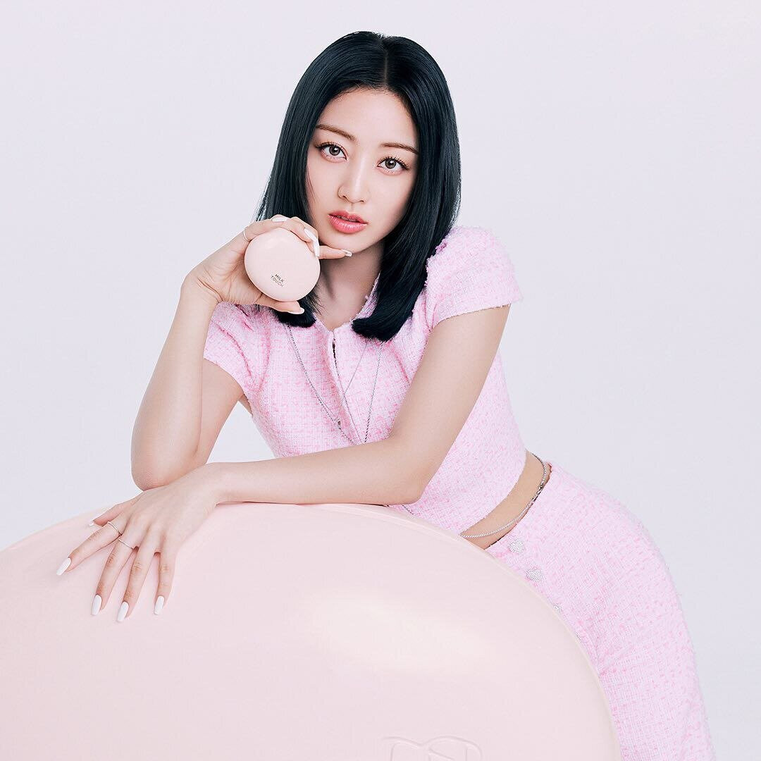 ALL FOR JIHYO on X: @JYPETWICE Jihyo new muse of milk touch