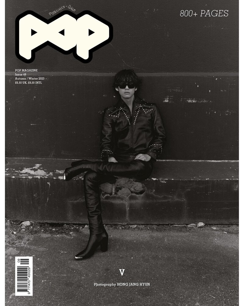 Kim Taehyung Pop magazine