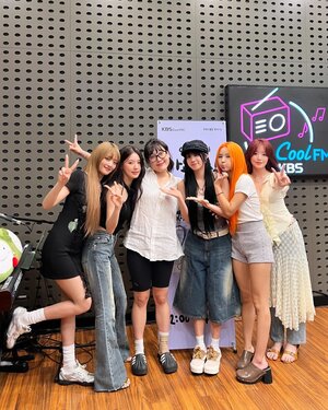 240709 - Lee Eunji's Gayo Plaza Instagram Update with (G)I-DLE