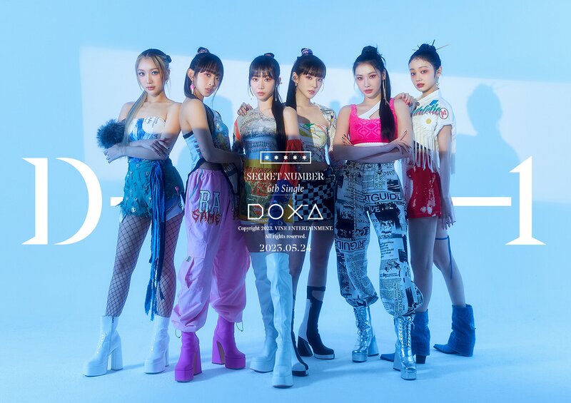SECRET NUMBER - DOXA 6th Single Album teasers documents 2