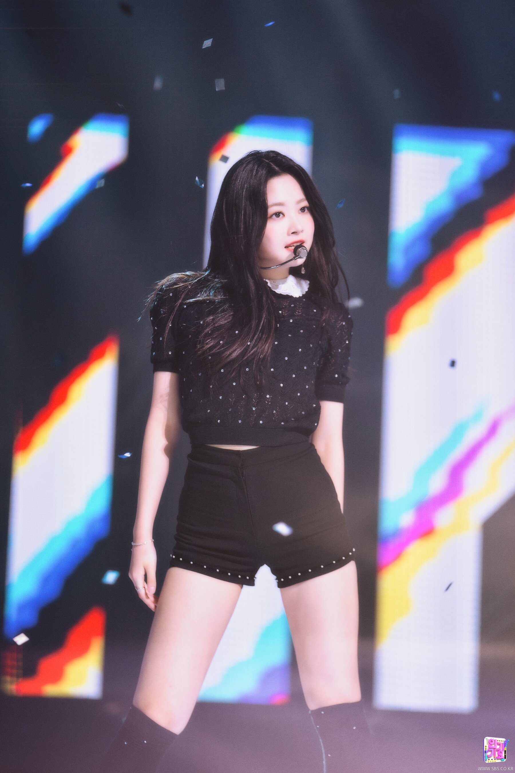 220522 LE SSERAFIM Eunchae - 'FEARLESS' at Inkigayo | kpopping