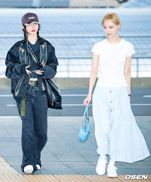 240829 aespa Karina & Winter at Incheon International Airport