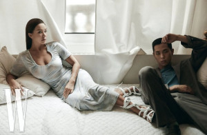 Off-White x Uhm Junghwa & Sik-K for W Korea 2020 April Issue