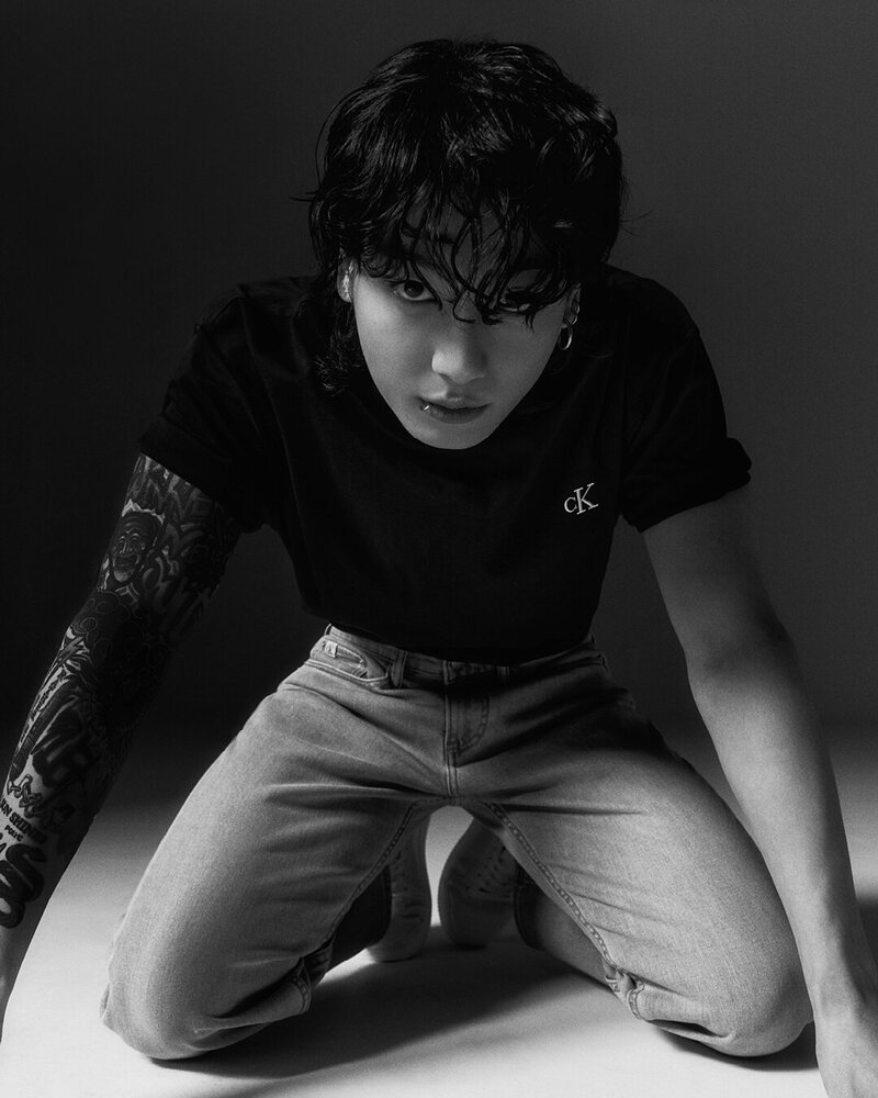 BTS JUNGKOOK for CALVIN KLEIN S/S 2023 Campaign documents 3
