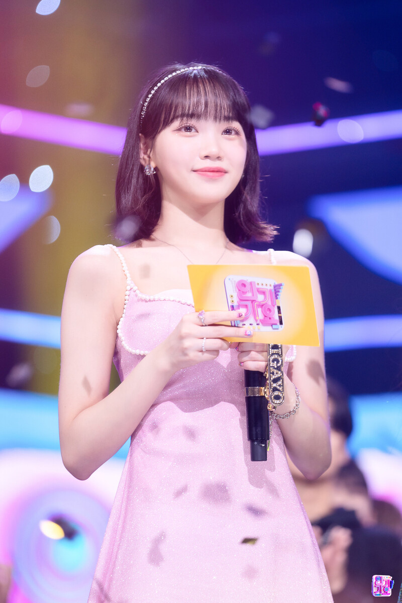 220731 LE SSERAFIM Chaewon - Inkigayo MC documents 5