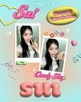 240814-Candy Shop Twitter update-Happy Sui Day