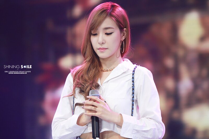 141007 Girls' Generation Tiffany at WAPOP Concert documents 4
