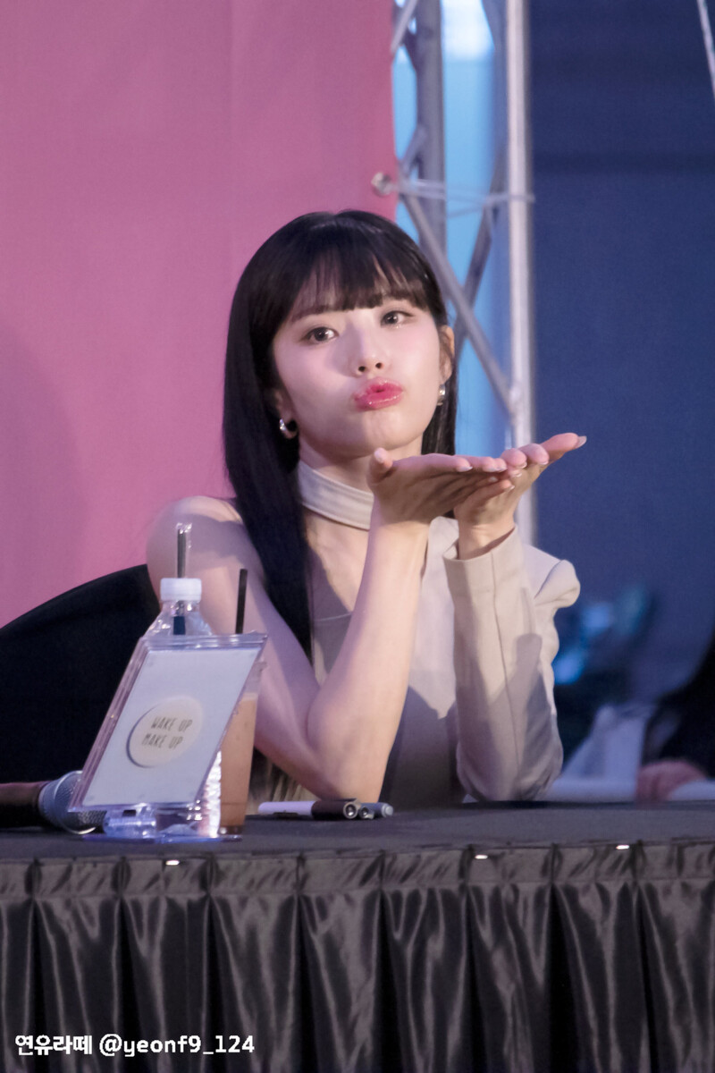 230616 fromis_9 Jiwon - Sinchon Fansigning Event documents 10