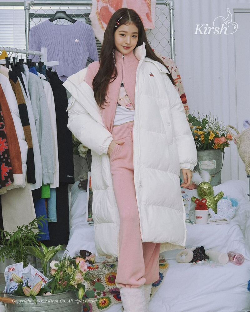 IVE Wonyoung for KIRSH 22AW 'Get play love' Collection documents 5