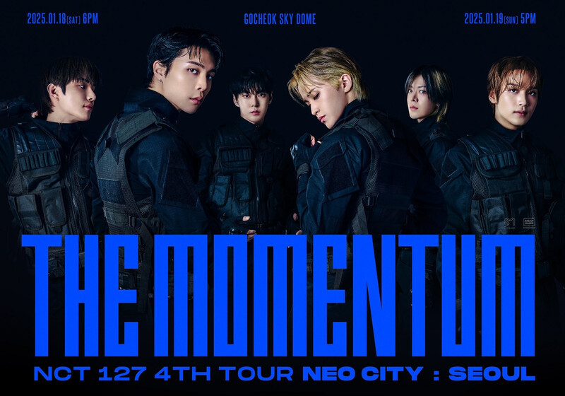 NCT 127 4th tour 'NEO CITY – THE MOMENTUM' promo photos documents 1