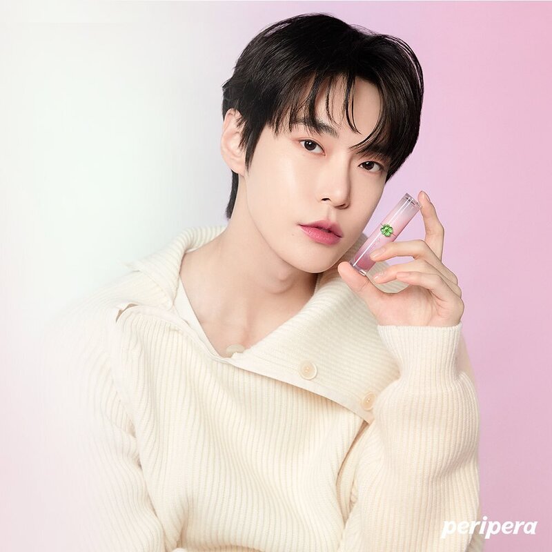 NCT Doyoung and Jungwoo for Peripera Lucky Lottery collection documents 10