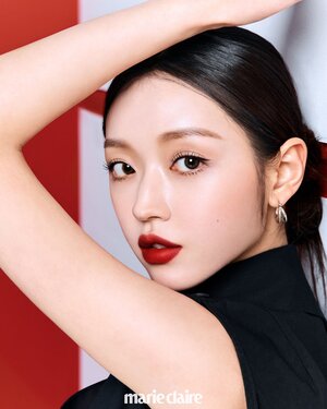OH MY GIRL Yooa for Marie Claire x YSL "The Slim Velvet Experience" Lipstick