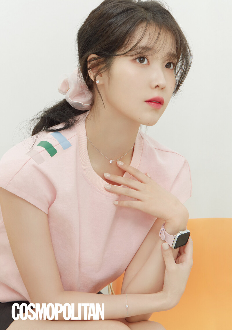 IU for J.ESTINA x Cosmopolitan Korea July 2022 Issue documents 2