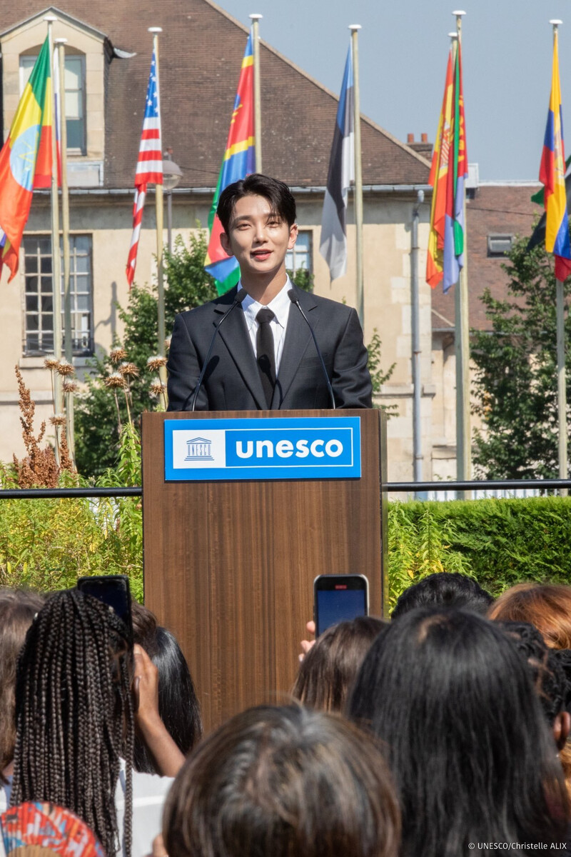 240626 SEVENTEEN Joshua - UNESCO Goodwill Ambassador for Youth Event documents 5