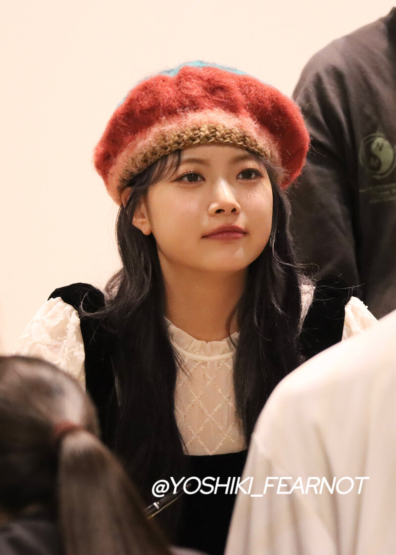 240317 LE SSERAFIM Eunchae - Tokyo Fansign Event documents 10