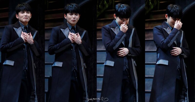 211031 Ryeowook at Mary Shelley Musical Last Stage documents 5