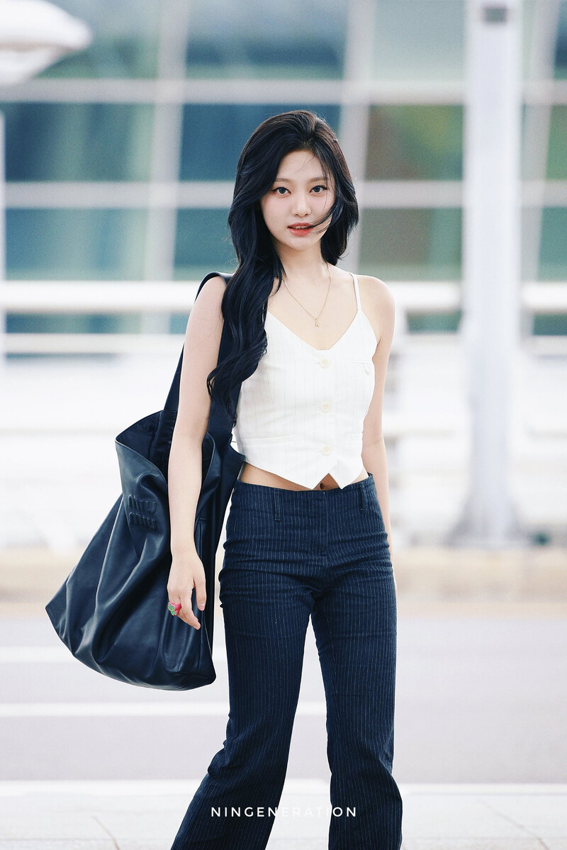 230702 aespa Ningning at Incheon International Airport | kpopping