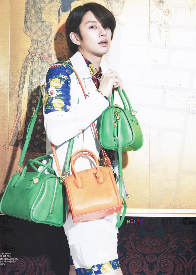 Kim Heechul for Ceci Magazine May 2014 Special Issue [SCANS] documents 10