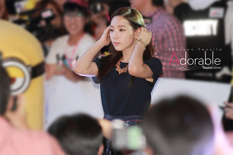 130904 Girls' Generation Taeyeon at 'Despicable Me 2' Premiere documents 3