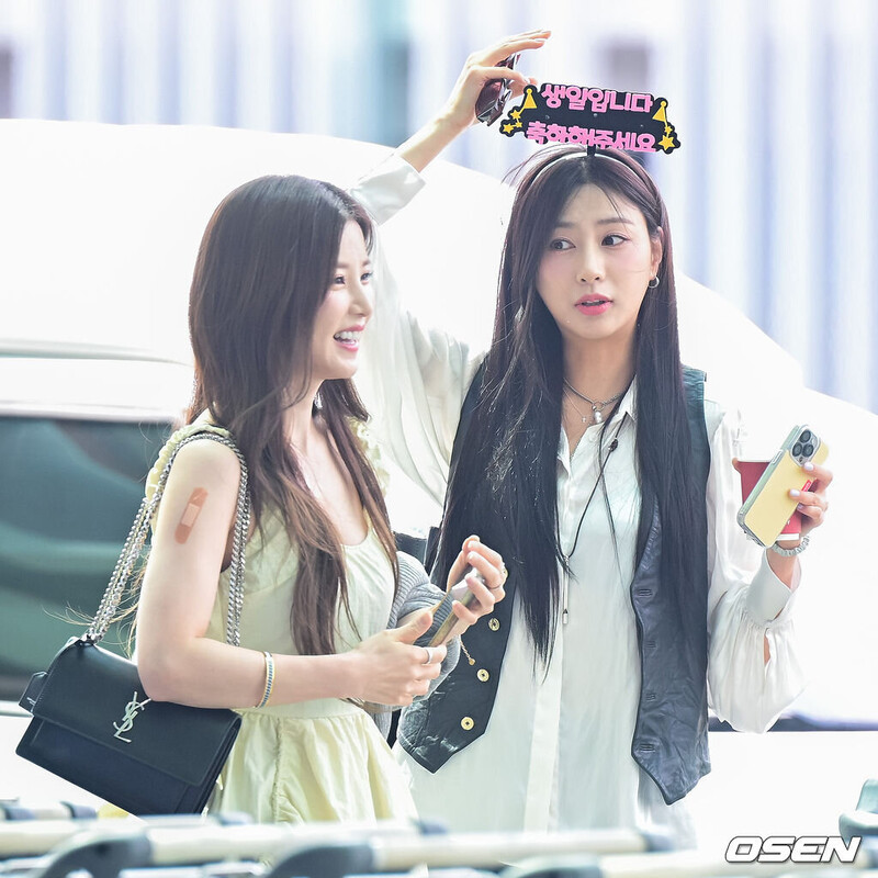 240719 Apink CHORONG at Incheon International Airport leaving for 'One Tone Concert' in Taiwan documents 5