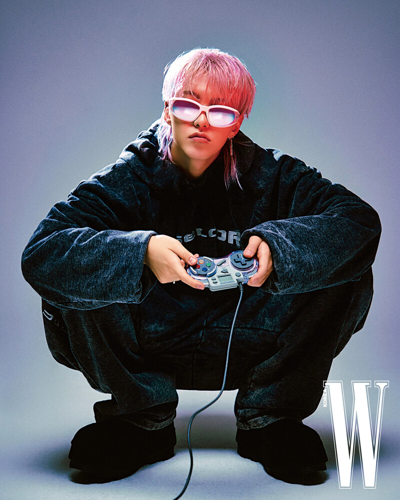 SEVENTEEN Hoshi x Diesel for W Korea August 2024 Issue documents 9