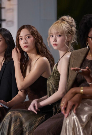 240906 aespa Winter & Krystal - Ralph Lauren Spring 2025 Fashion Show