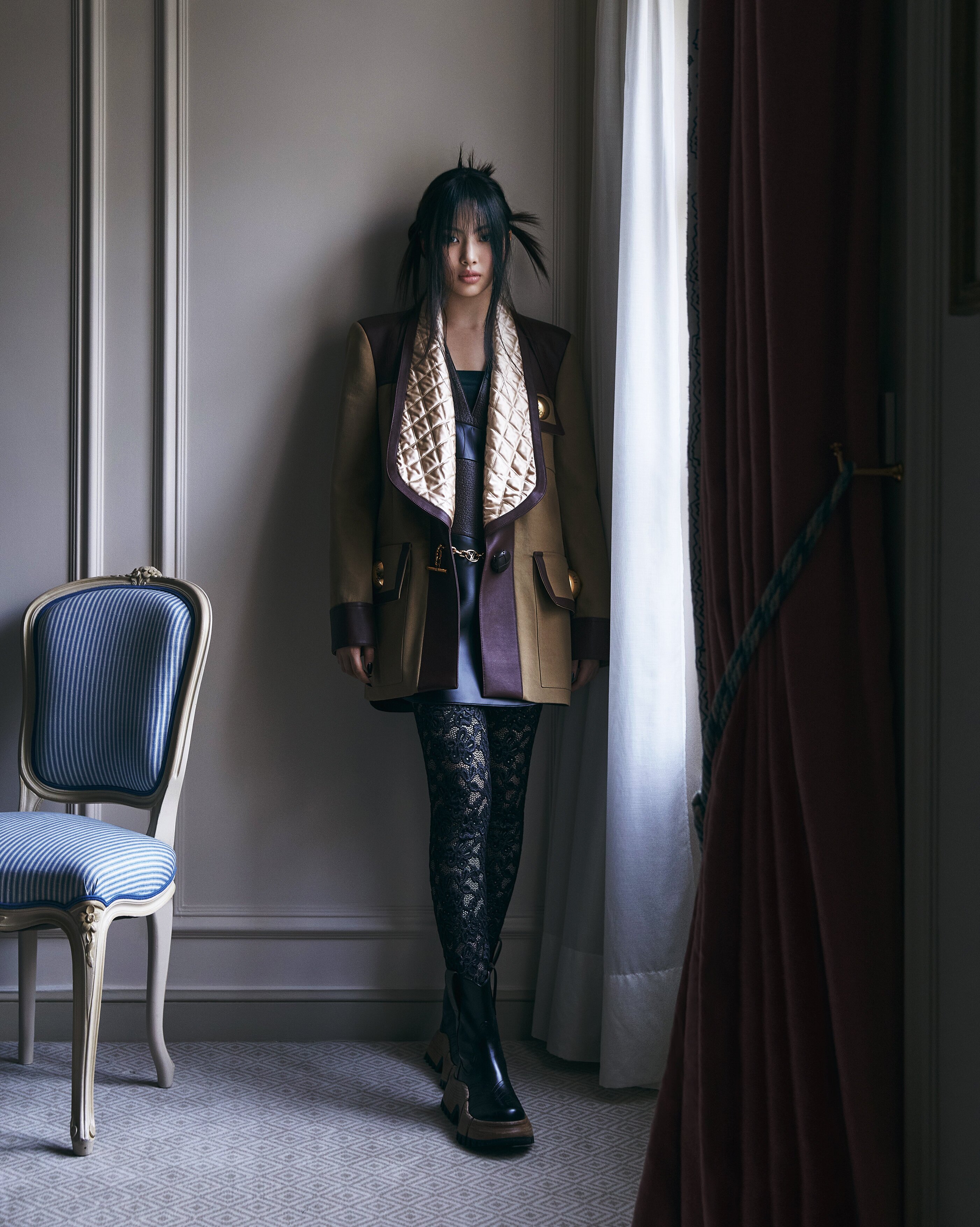 Hyein Attends Louis Vuitton Womenswear Fall Editorial Stock Photo