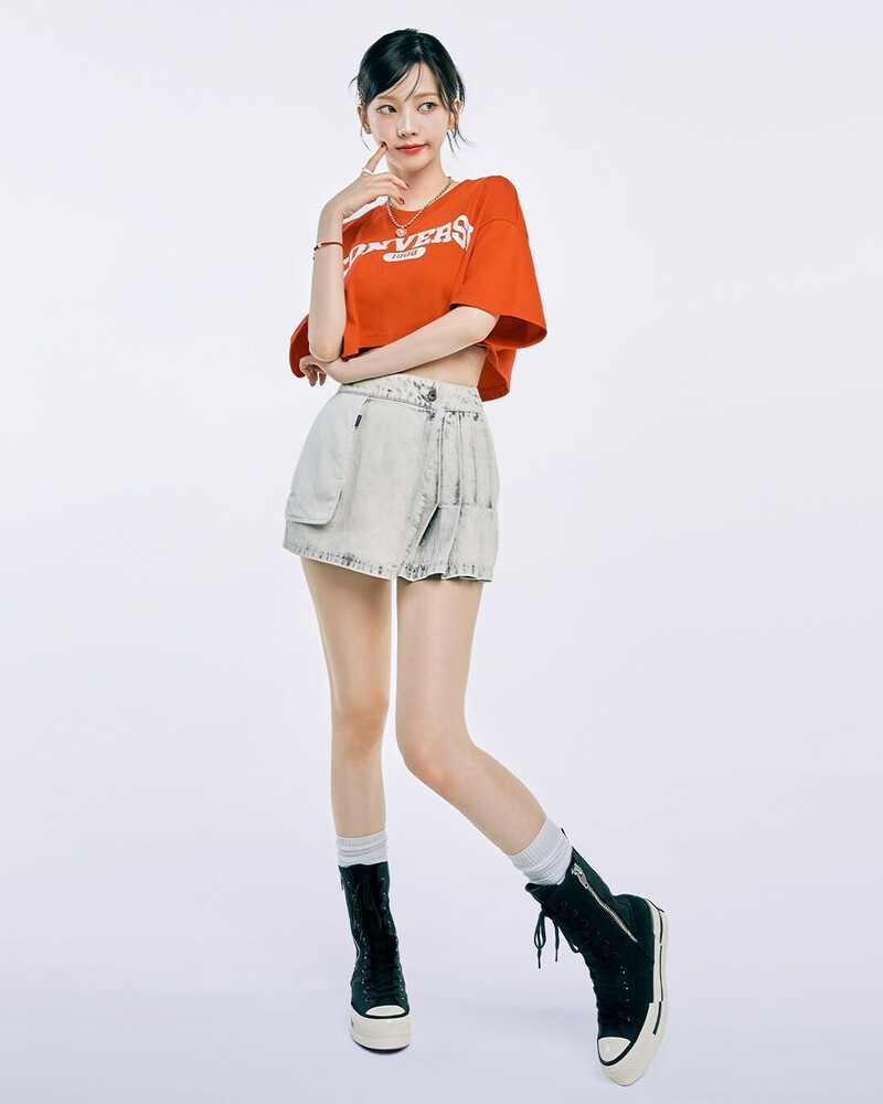 KARINA for Converse Campaign Fall Season 2024 documents 5